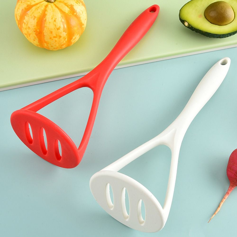 Baby Food With Avocado - 食品グレードシリコン製ポテトマッシャー、傷つきにくい手動アボカドマッシャー、ノンスティック、均一なメッシュ穴、フルーツライサー、ベビーフード調理用