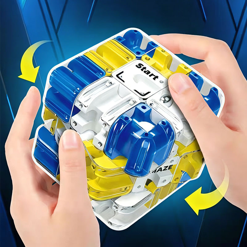 斬新な3D回転ボール迷路キューブパズル、子供と大人のための頭 - Baby Food Game のレビューと価格