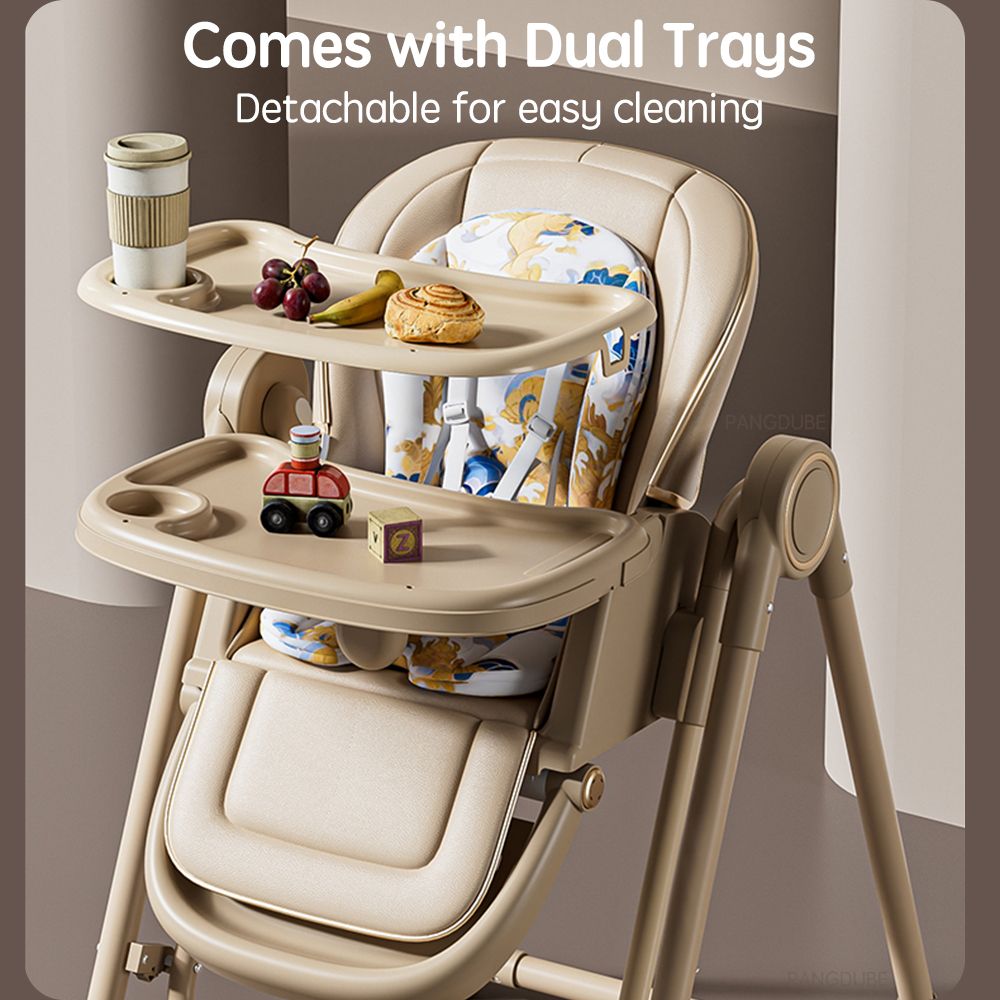 PANGDUBE 2-in-1 ベビーハイチェア ロッカー  - Baby Food Chart のレビューと価格