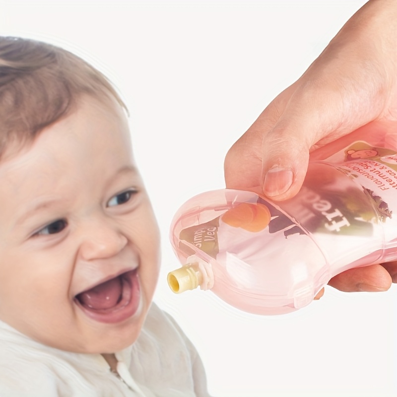 アンチスクイーズベビーフードパウチホルダー フルーツピューレ - Baby Puree Pouch のレビューと価格