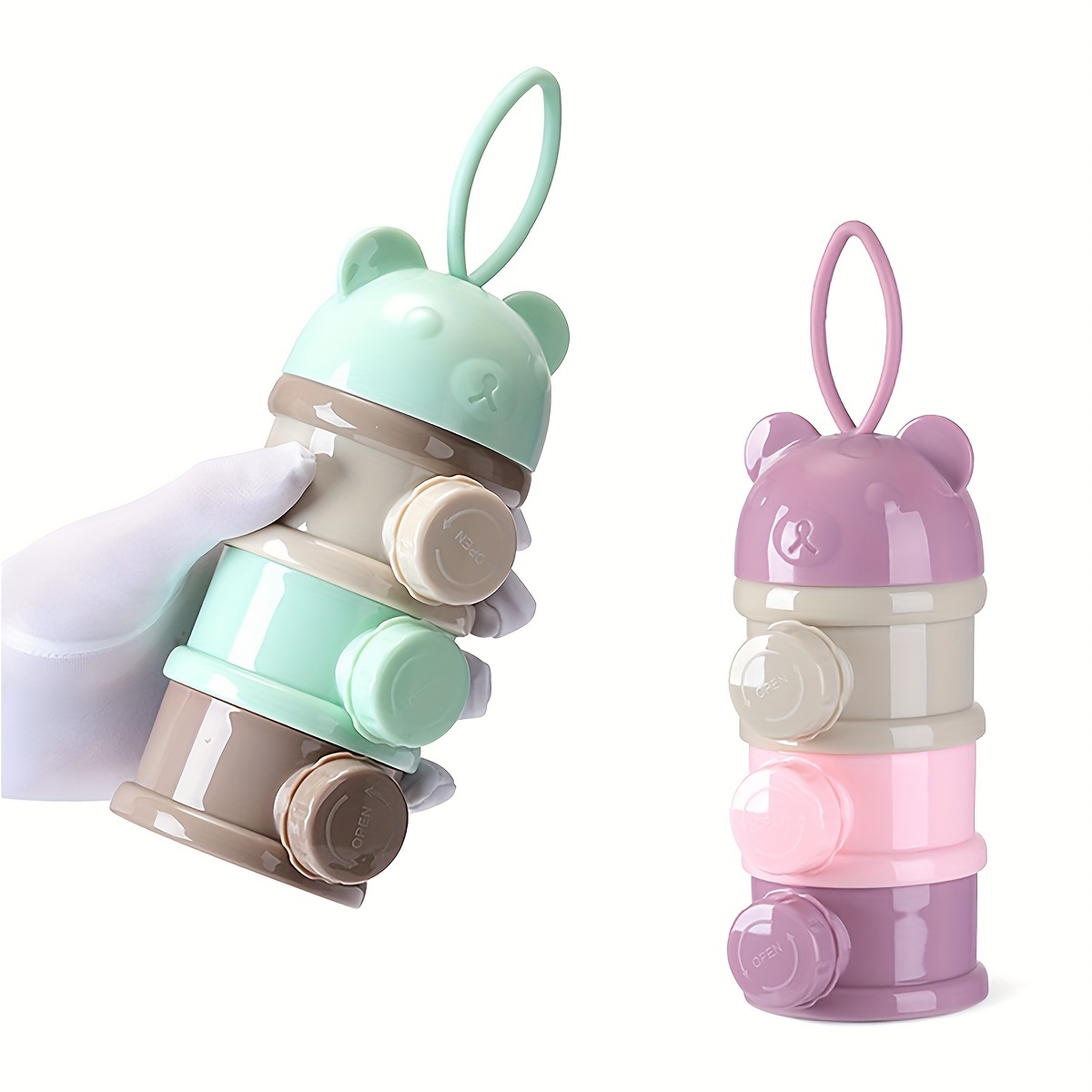 ストラップ付き大容量ベビーミルクパウダーコンテナ、ベビーフォ - Baby Food Options のレビューと価格