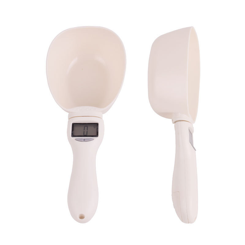 デジタルLCD電子ペットフード計量スプーンスケール（犬猫用、 - Self Feed Spoon のレビューと価格