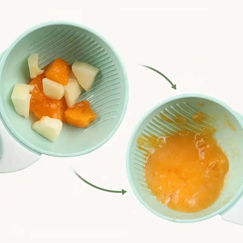 1pc ポリプロピレン手動食品グラインダー、フルーツピューレ - Baby Food Bowl のレビューと価格