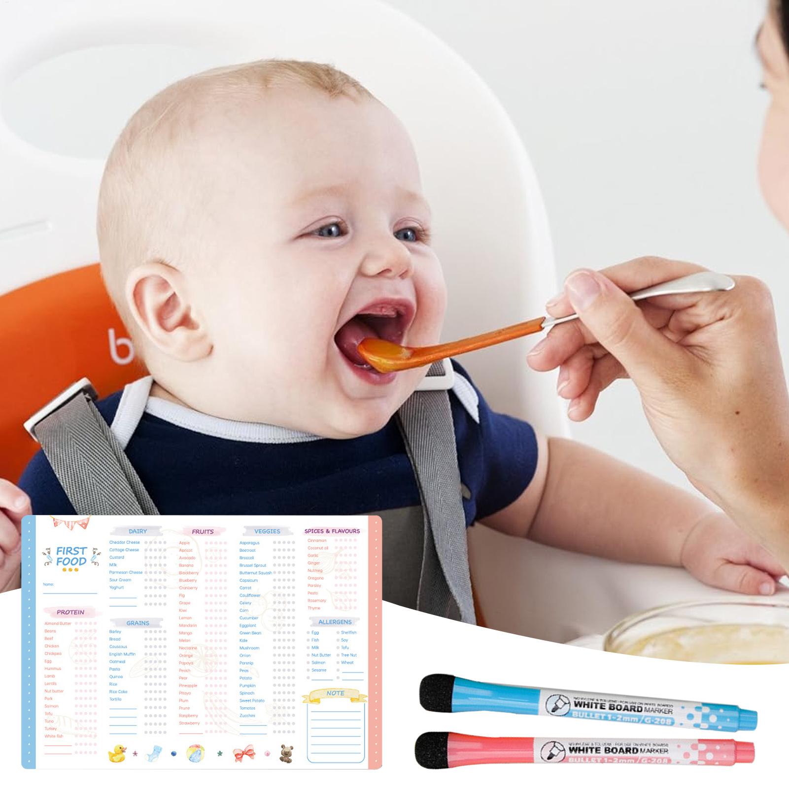 ベビーファーストフードチェックリスト 磁気で繰り返し使えるベ - Baby Food Chart のレビューと価格