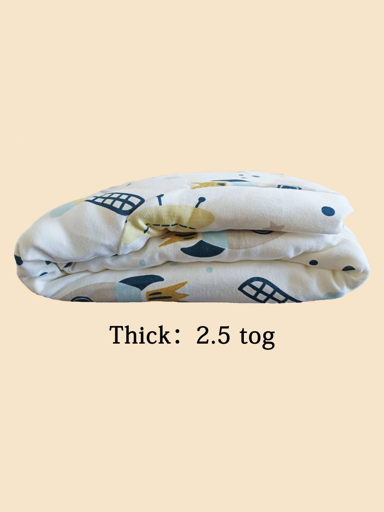 2.5Tog 春と秋の薄いベビー寝袋 U 字型漫画純綿子供用 - Baby Puree Pouch のレビューと価格