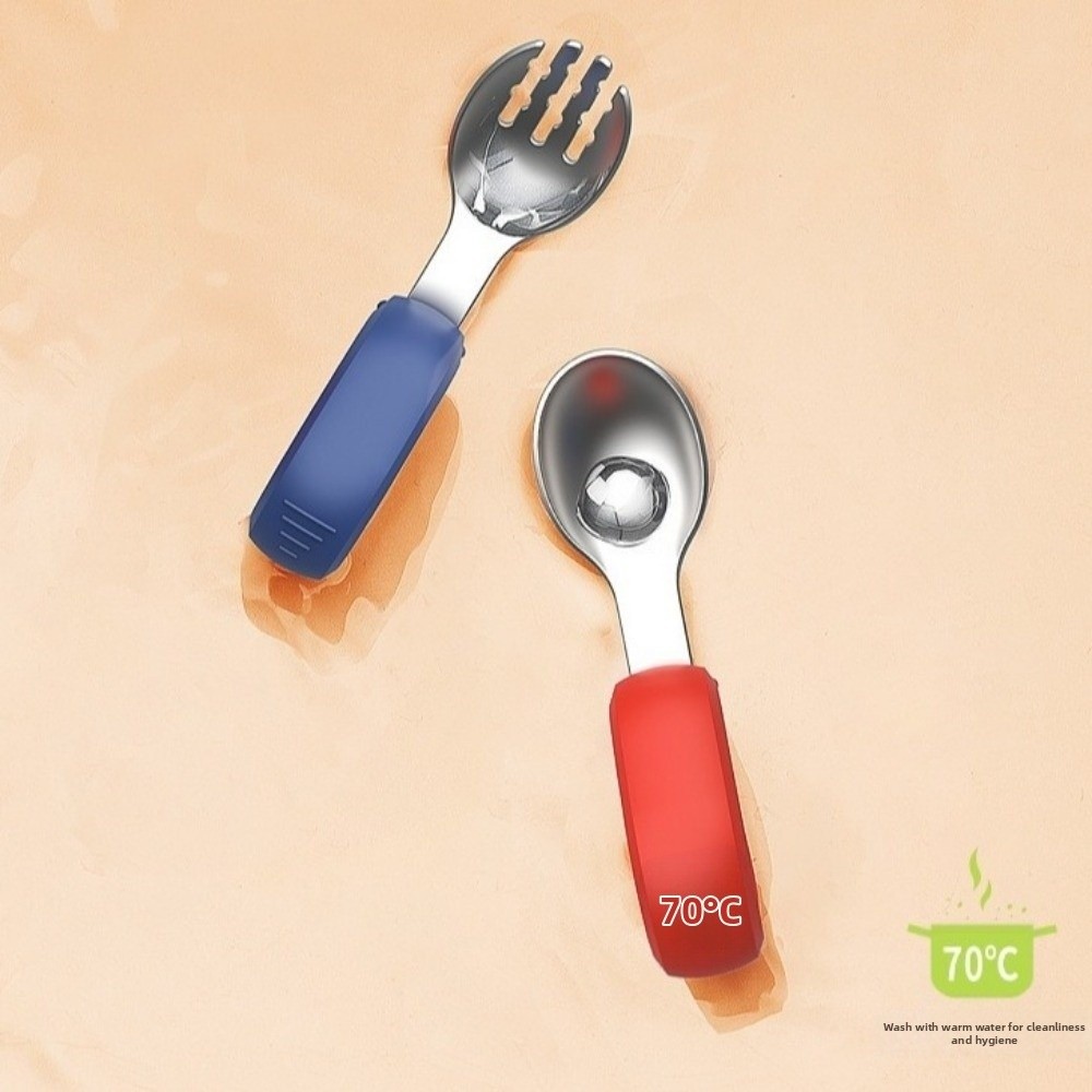 シリコンハンドル ベビーシリコンスプーンセット 窒息防止設計 - Self Feed Spoon のレビューと価格