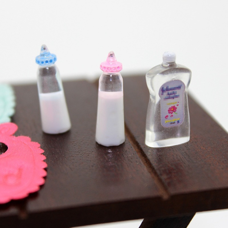 ドールハウス ミニチュアフード おもちゃ シーンモデル ドー - Baby Food Game のレビューと価格