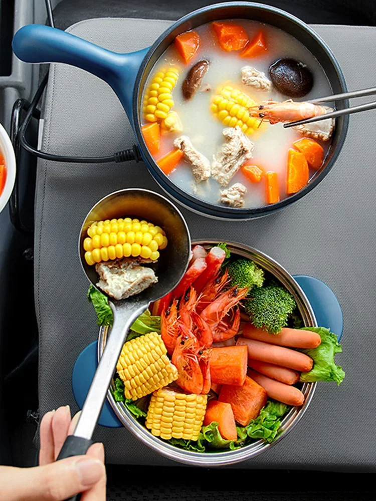24Vトラック車載電気中華鍋多機能調理鍋、麺、煮物、ご飯の調 - Baby Food Oatmeal のレビューと価格