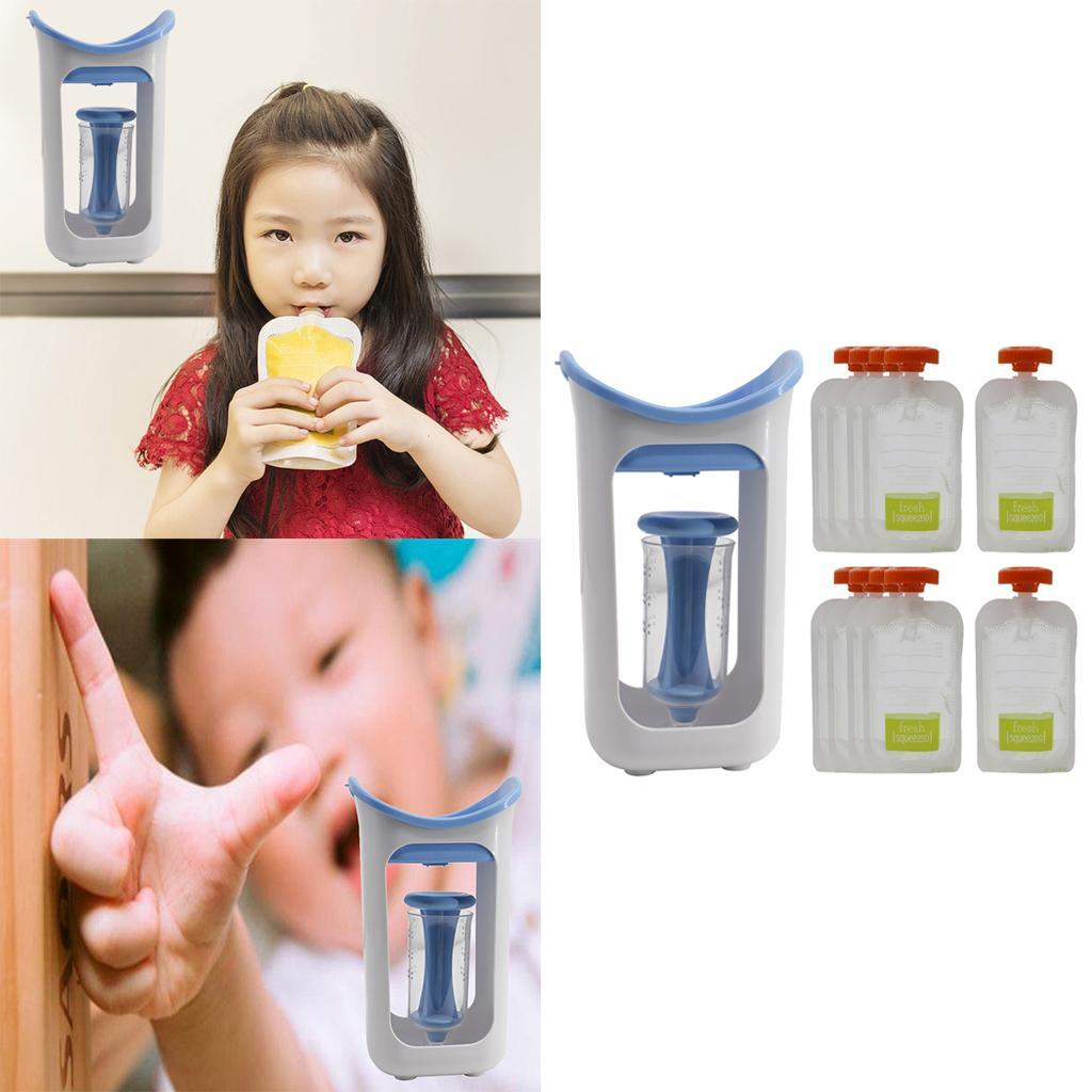 ベビー用離乳食スクイーザーオーガナイザー収納ポーチピューレパ - Baby Puree Pouch のレビューと価格