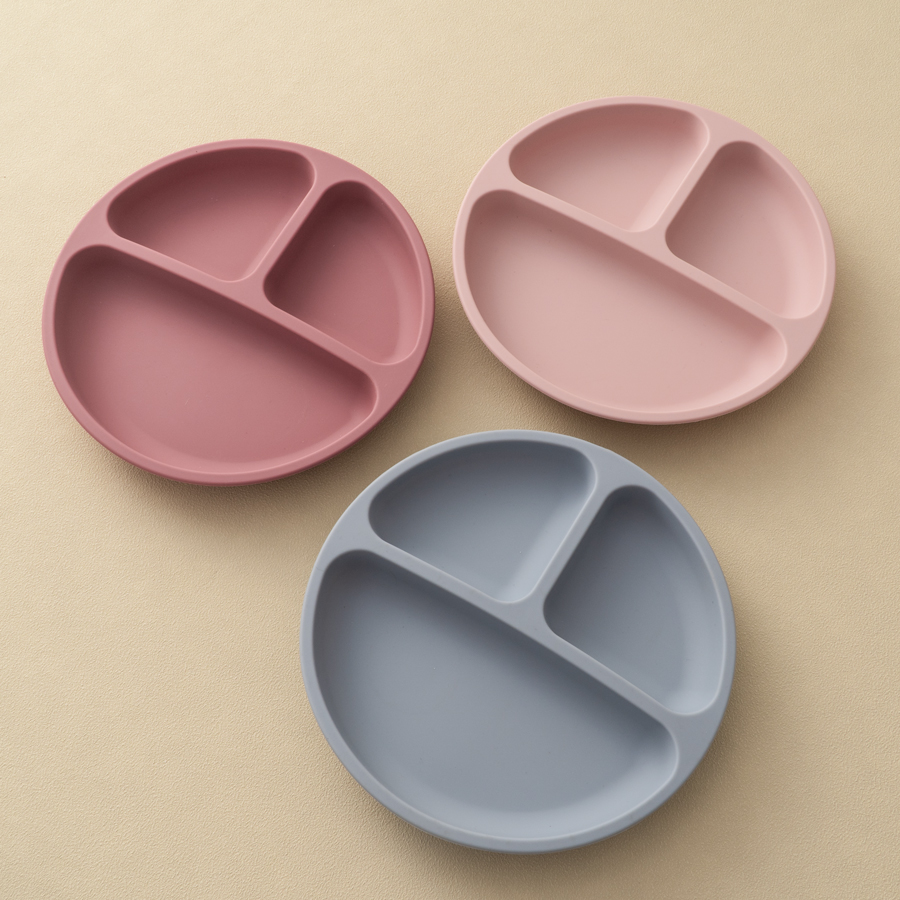 1 個ベビー吸盤シリコーンダイニングプレート BPA フリー - Baby Food Chart のレビューと価格