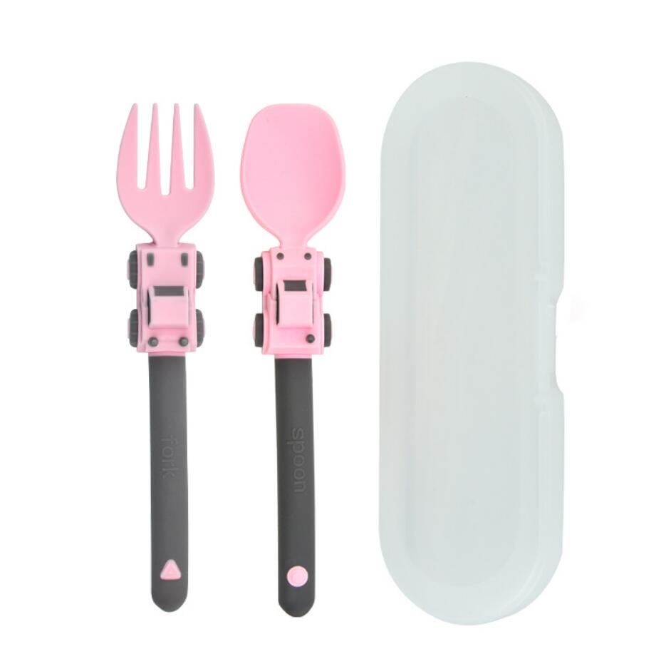 子供用の授乳スプーンとフォークセット,スプーンとフォーク,漫 - Self Feed Spoon のレビューと価格