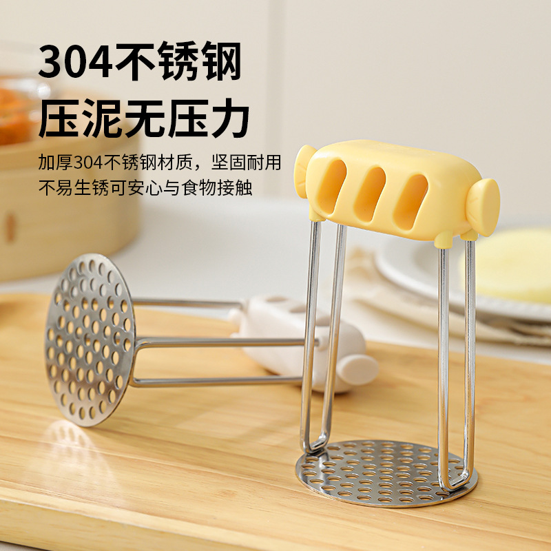 ポテトピューレプレス、ベビーフード、ステンレス製ベビーピュー - Baby Food With Avocado のレビューと価格
