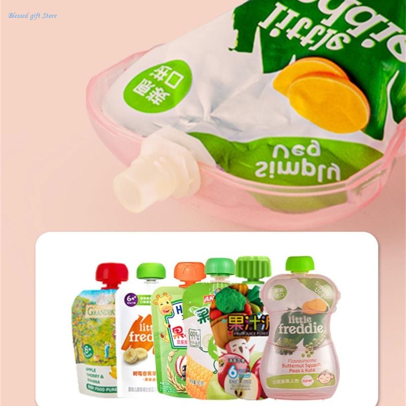 ほとんどのベビーフード用のスクイーズプルーフ詰め替えホルダー - Baby Food Filter のレビューと価格