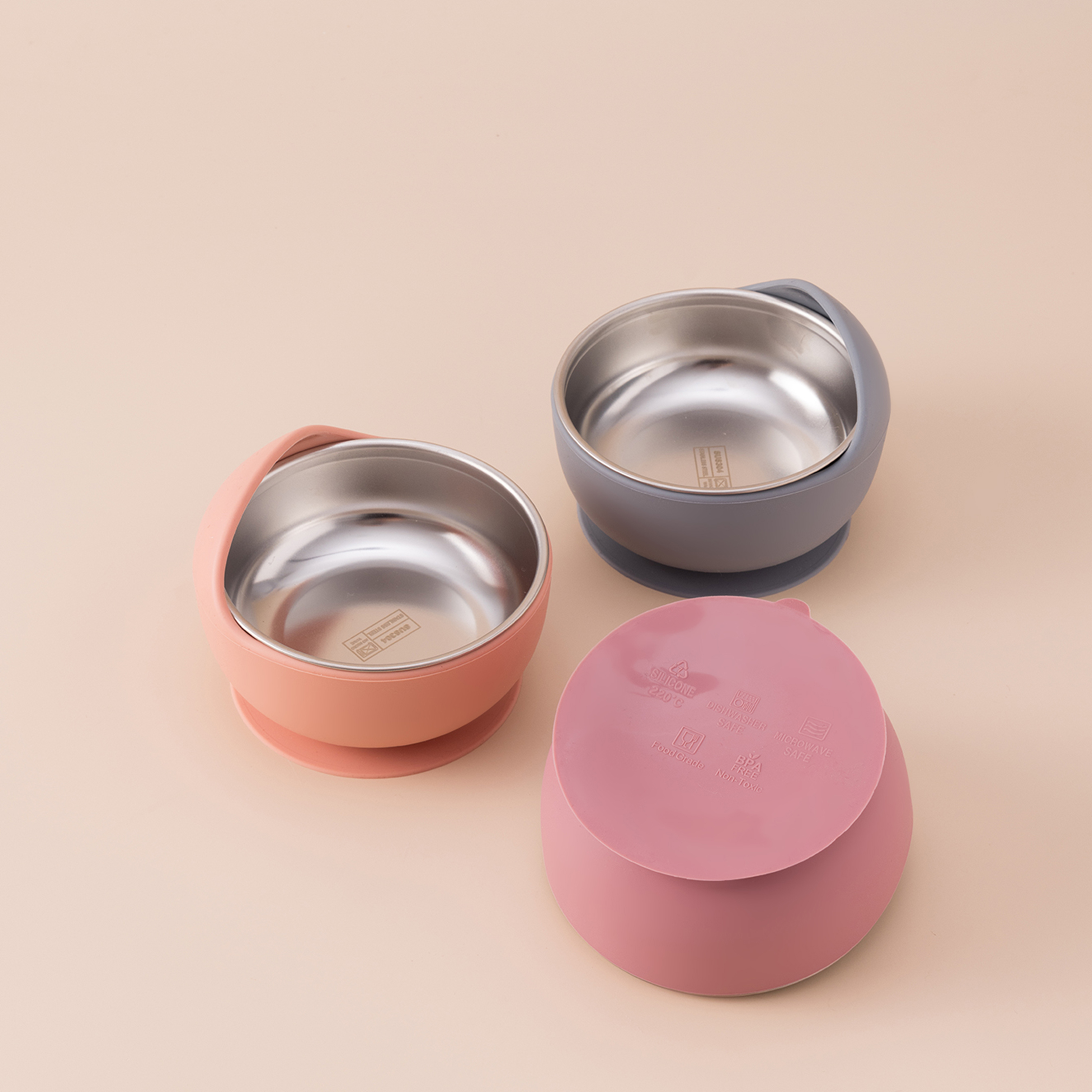 カラーキッズ 3 個ステンレス鋼シリコーン給餌セット取り外し - Self Feed Spoon のレビューと価格