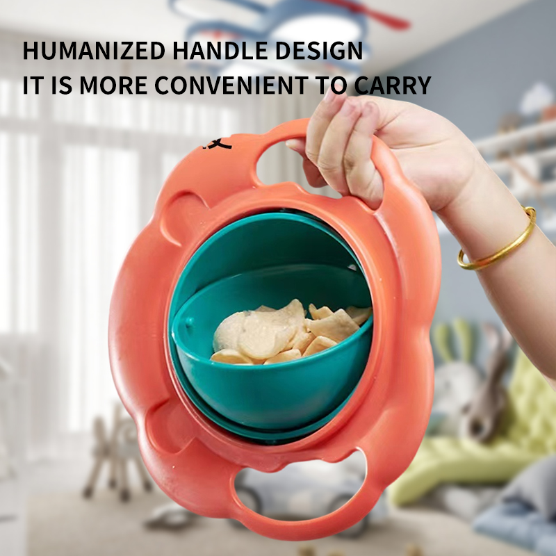 赤ちゃんの子供用ボウル360度回転ジャイロボウルライオンボウ - Baby Food Chart のレビューと価格