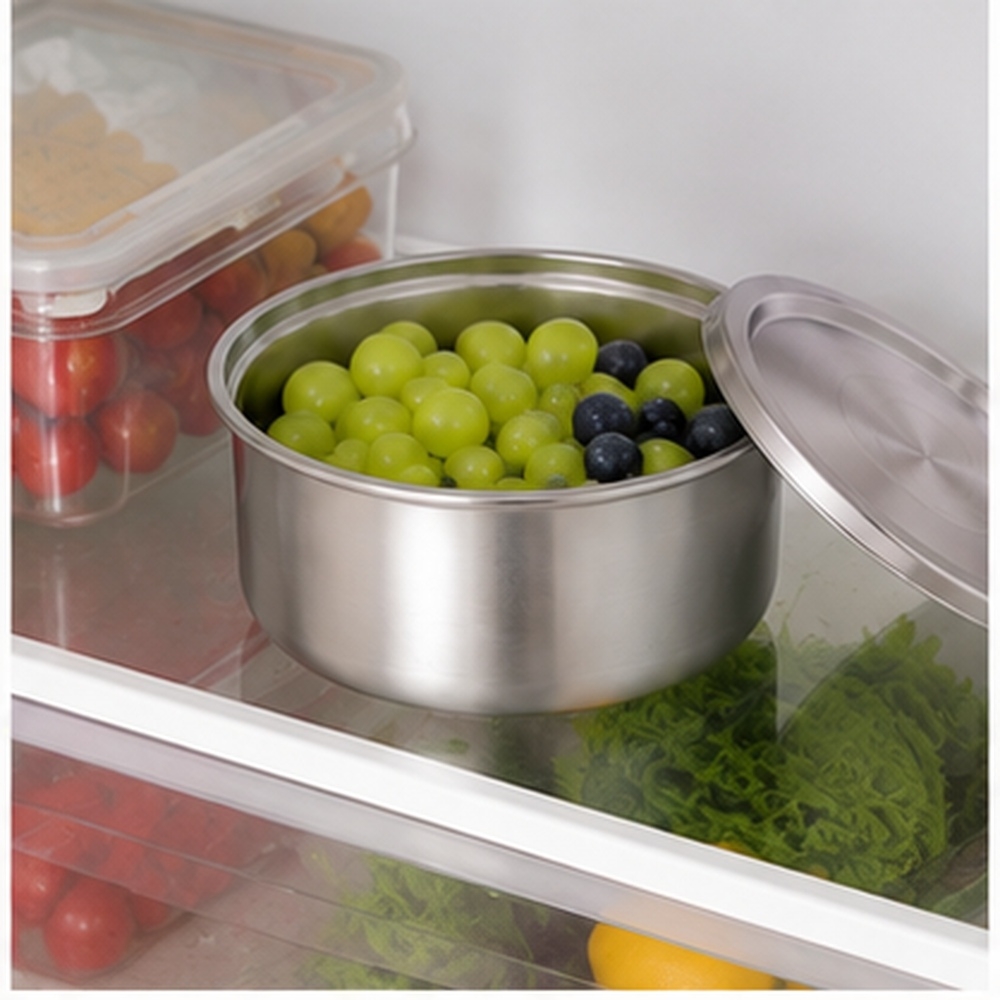 304ステンレス鋼製蓋付きラメキン、蒸し卵、ベビーフードボウ - Baby Food Bowl のレビューと価格