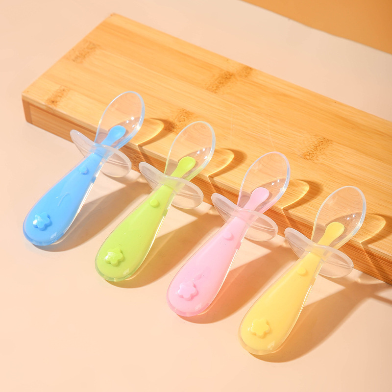 ベビーシリコンスプーン、ベビーライスペーストフィーディング、 - Baby Food Utensil のレビューと価格