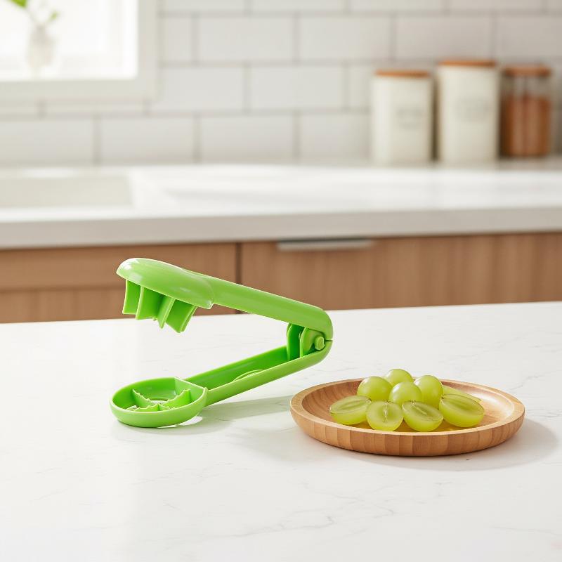 食品グレードプラスチック製グレープスライサー、安全な刃、フリ - Baby Food With Iron のレビューと価格