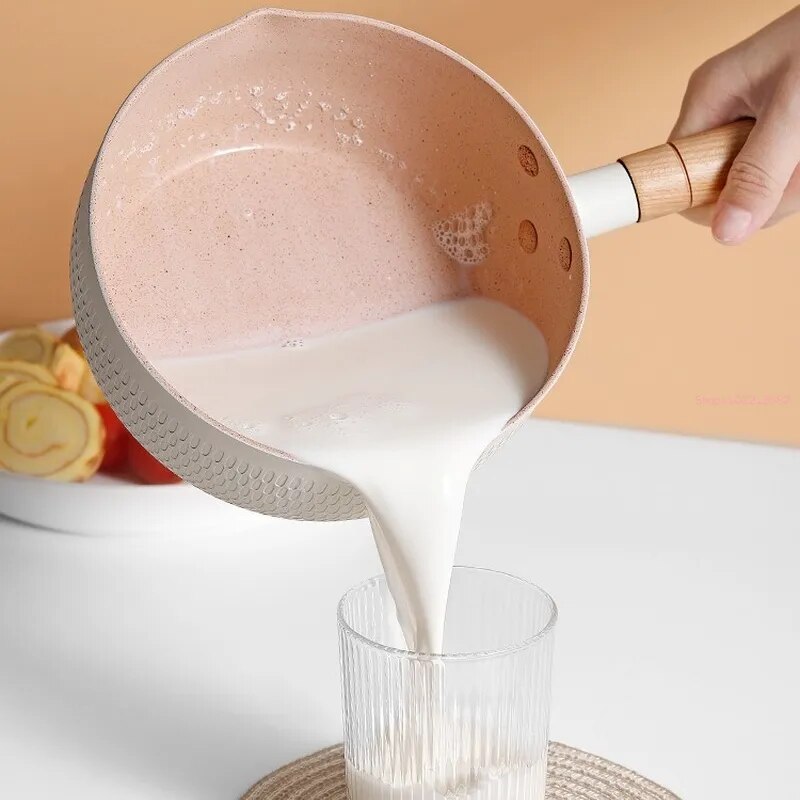 スノーパン小さなミルクポット麺ノンスティック家庭用ベビー沸騰 - Baby Food With Iron のレビューと価格