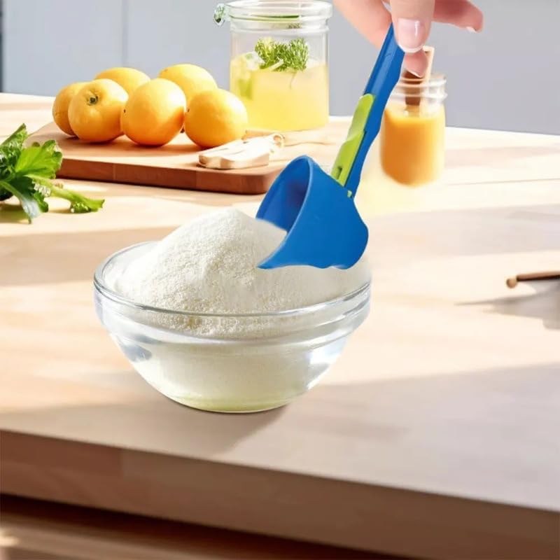 汚れのないスライド式漏斗計量スプーン耐久性のあるPPプロテイ - Baby Food Oatmeal のレビューと価格