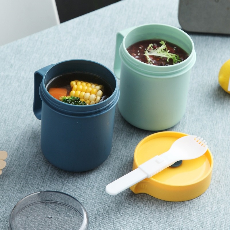 500 ミリリットルポータブル朝食カップオートミールカップシ - Baby Food Oatmeal のレビューと価格