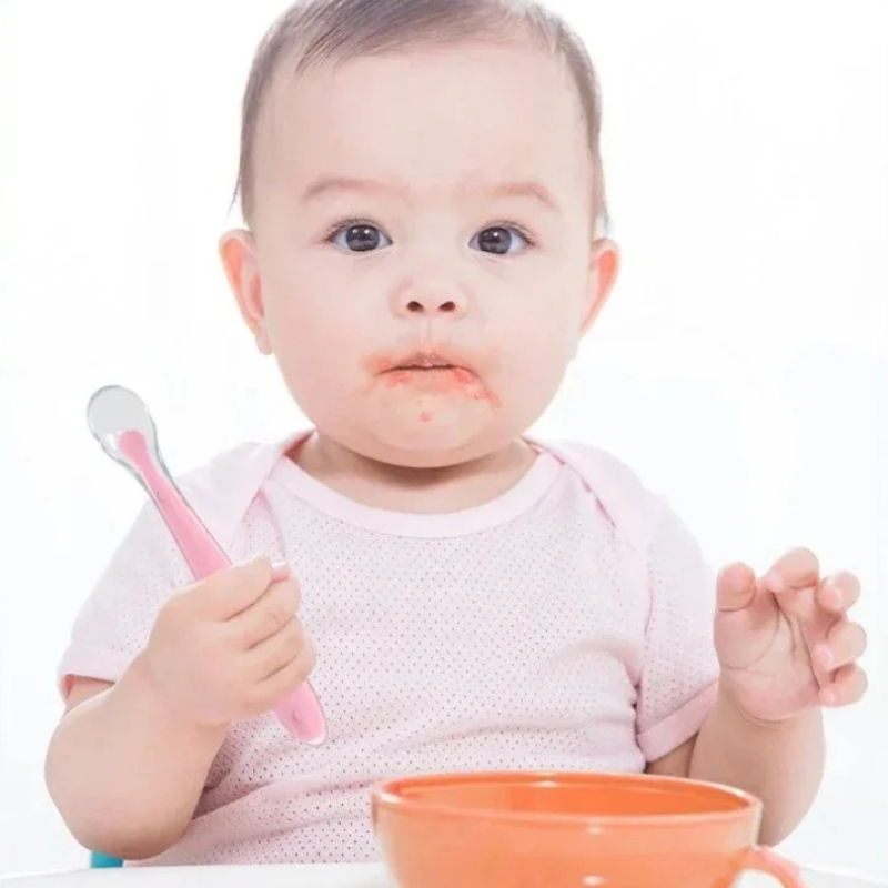シリコンスプーンベビースターズ食器学習トレーニングスプーン子 - Baby Food Utensil のレビューと価格
