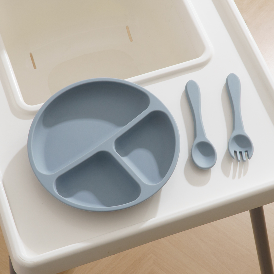 3 個子供の食器セット赤ちゃん食べる食品トレーニングシリコー - Baby Food Chart のレビューと価格