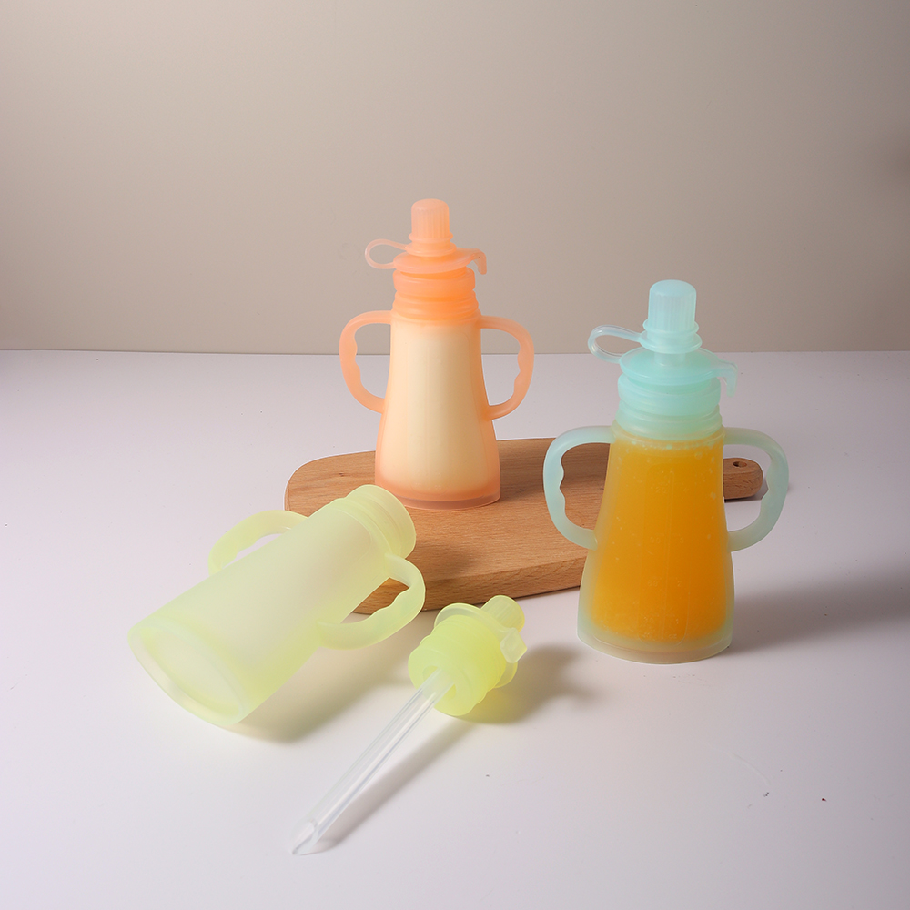 新しい再利用可能なシリコン製母乳保存バッグ、漏れ防止、吸引可 - Baby Food Options のレビューと価格