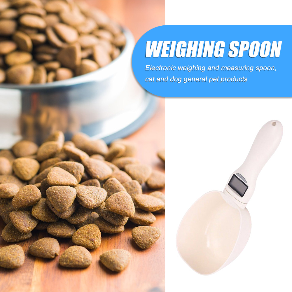 電子測定ツール 犬と猫の餌入れ 計量スプーン ペットフードス - Self Feed Spoon のレビューと価格