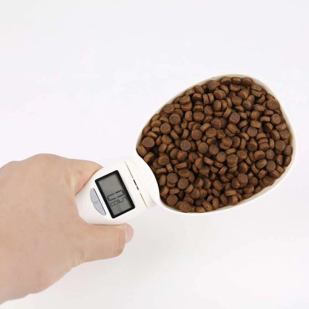 電子測定ツール 犬と猫の餌入れ 計量スプーン ペットフードス - Self Feed Spoon のレビューと価格