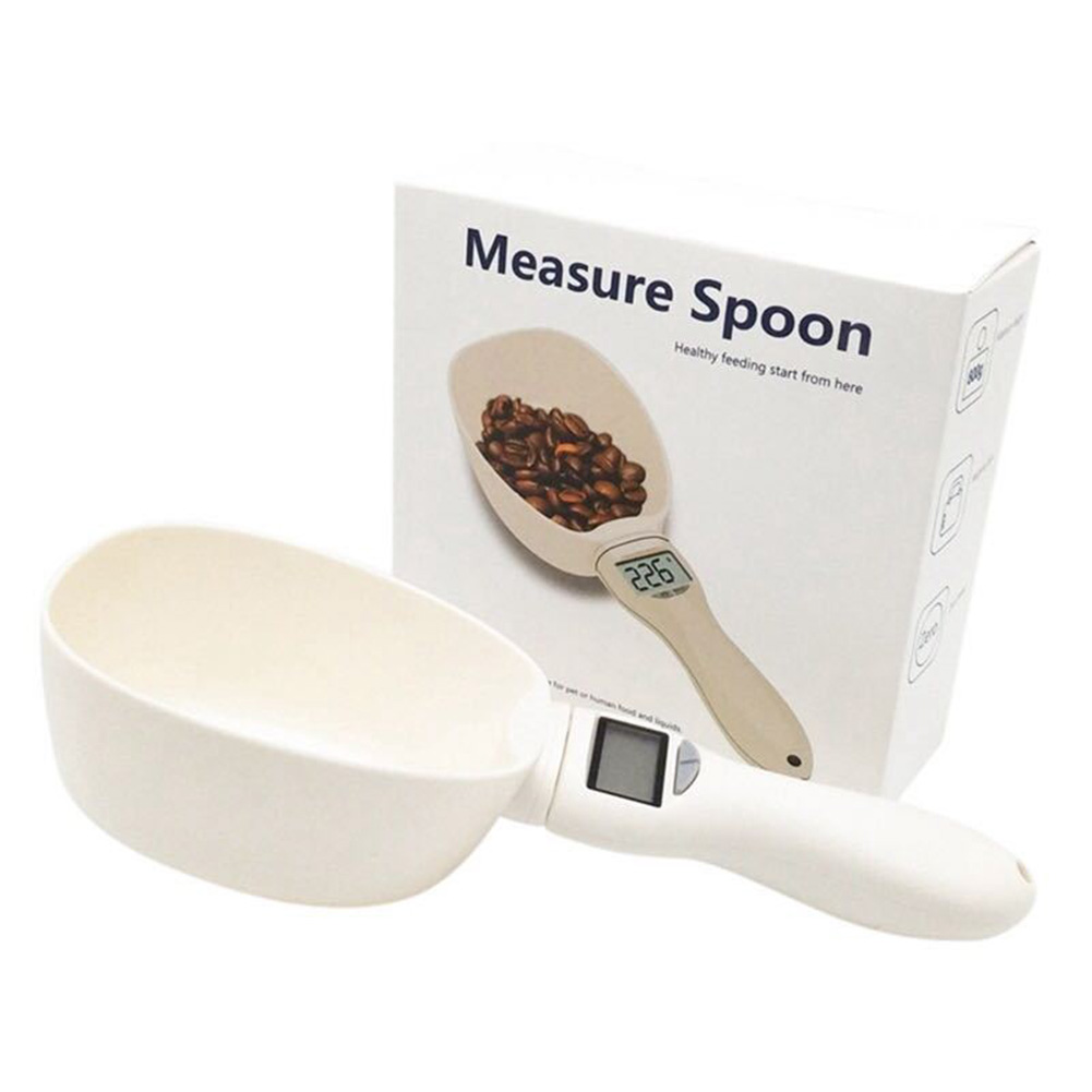 電子測定ツール 犬と猫の餌入れ 計量スプーン ペットフードス - Self Feed Spoon のレビューと価格