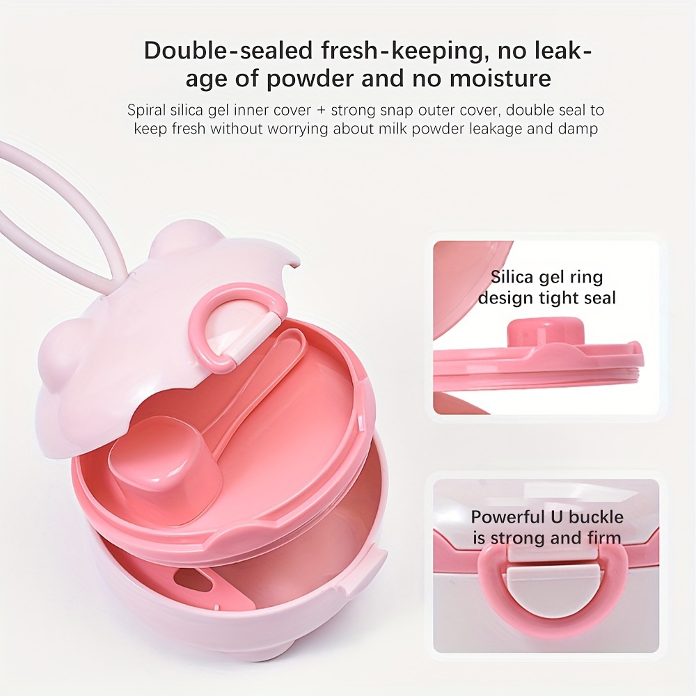 1pc ポータブル 4 層粉ミルクボックス、粉ミルク容器、食 - Baby Food Options のレビューと価格