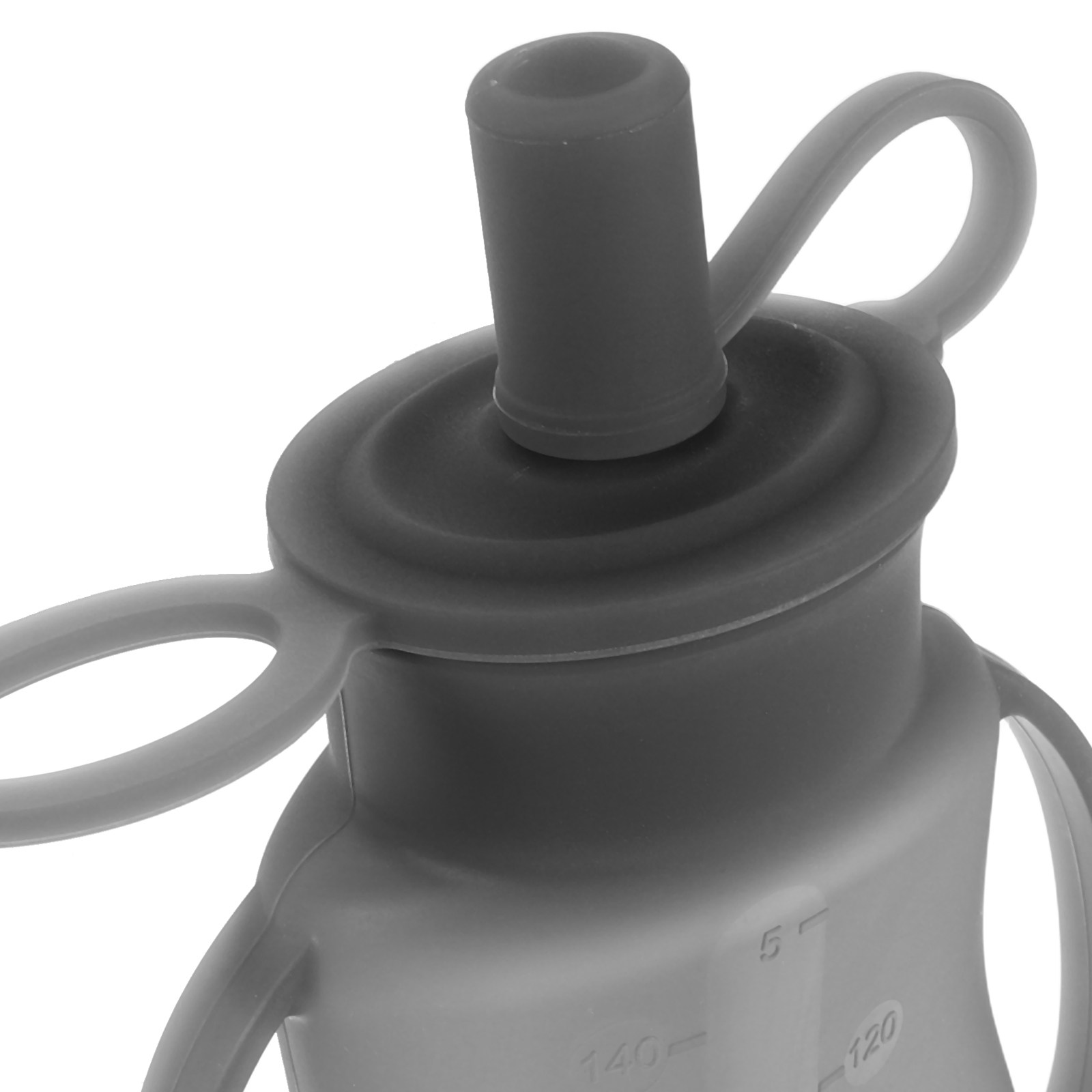シリコン製ベビーフードポーチ 再利用可能 グレー 自家製ピュ - Baby Puree Pouch のレビューと価格