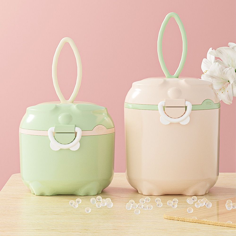 粉ミルクスプーン付き漫画給餌弁当箱必須シリアルベビーミルクパ - Baby Food Utensil のレビューと価格