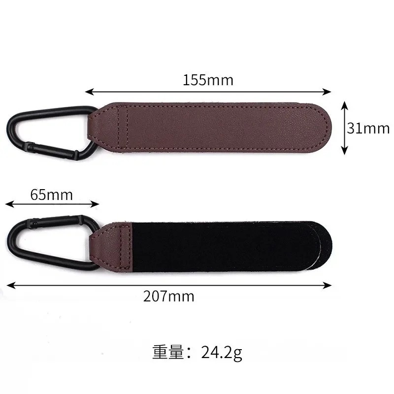 ベビーカーフックファッションPUレザー調節可能なベビーカーフ - Baby Puree Pouch のレビューと価格