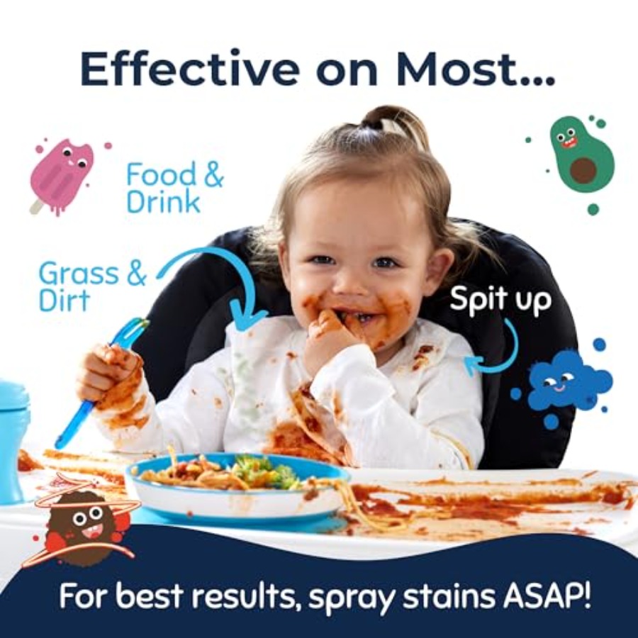 ミス・マウスの汚れ落としスプレー - 4オンスの染み抜き剤  - Dry Food Baby のレビューと価格
