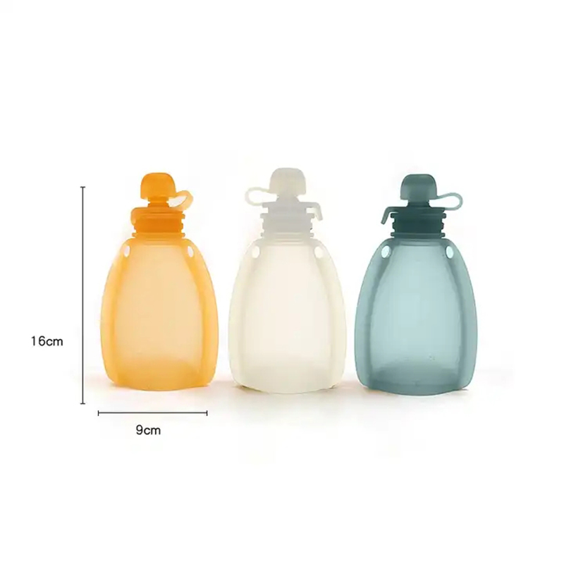 離乳食ポーチ 再利用可能なスクイーズ保存容器バッグ ドリンク - Baby Puree Pouch のレビューと価格