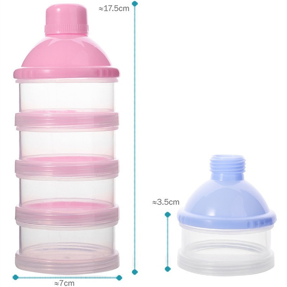 ポータブル粉ミルクディスペンサー食品容器収納給餌ボックス赤ち - Baby Food Options のレビューと価格