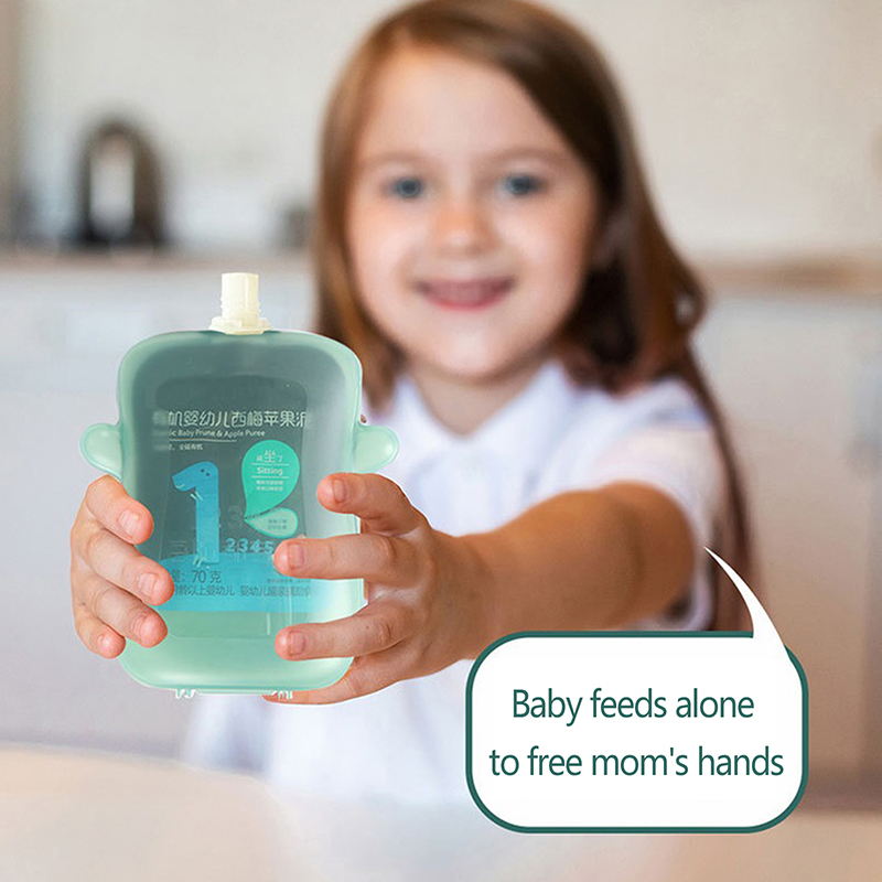 離乳食用の再利用可能な容器,離乳用の食品容器 - Baby Puree Pouch のレビューと価格